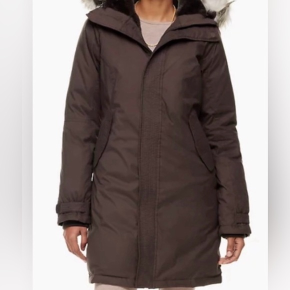 TNA Jackets & Blazers - Aritzia TNA Half Fur Lined Parka Winter Coat Size S